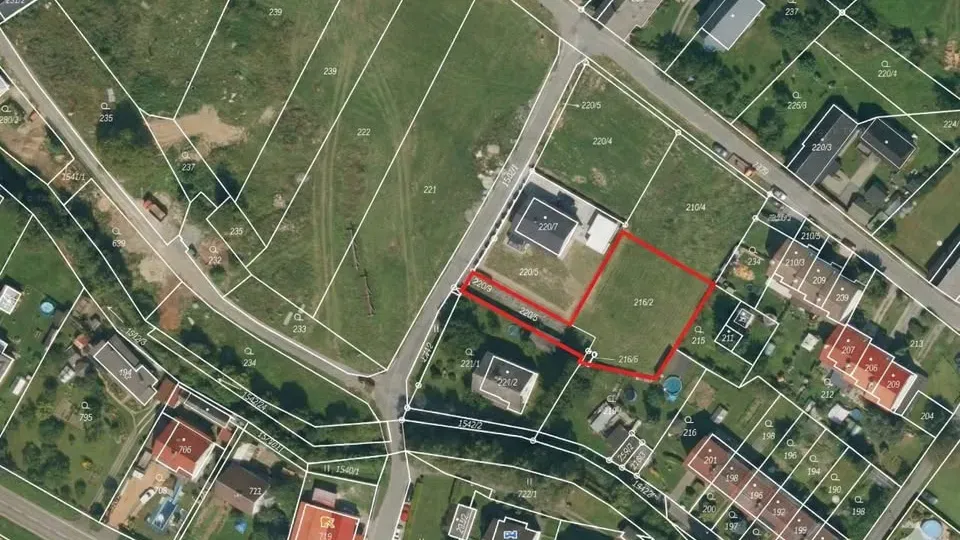pozemek 1 099 m² v Sobotíně - ŠUMPERK